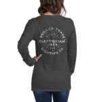 Women's Electrician Vintage Long Sleeve Tee - Image 3