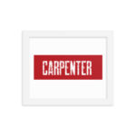 Carpenter RL Framed Matte Poster - Image 4