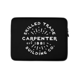 Carpenter 1881  Laptop Sleeve