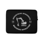 Operator Excavator Laptop Sleeve