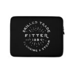 Pipefitter Vintage Laptop Sleeve (Black)
