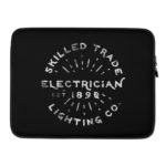 Electrician Lighting Co. Laptop Sleeve - Image 2