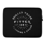Pipefitter Vintage Laptop Sleeve (Black) - Image 2