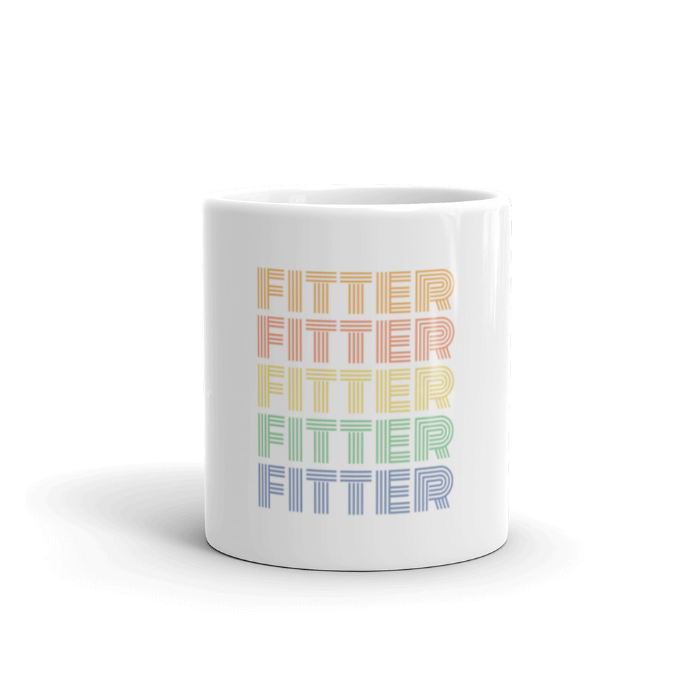 white-glossy-mug-11oz-front-view-614ab724ed73c.jpg Fitter TRI Mug - Image 1