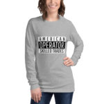 Women's Machine Operator ST Long Sleeve Tee - Image 5