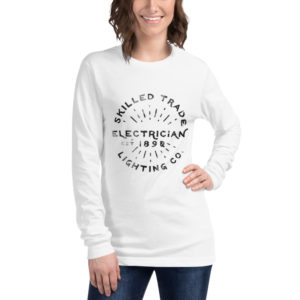 Women's Electrician 1890 Long Sleeve Tee