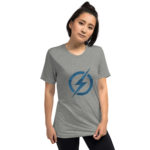 Women's Electrician Bolt Tri Tee - Image 4