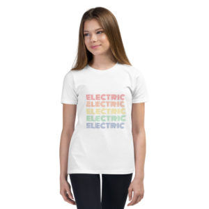 Girl's Electrician TRI Tee (Light)