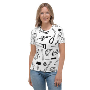Women's Construction Tools Tee