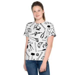 Girl's Construction Tools Tee